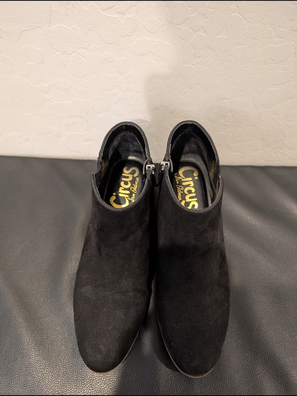 Circus by Sam Edelman Black Suede Ankle Booties - Picture 4 of 4